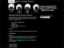 Tablet Screenshot of daytrippertaxitours.com